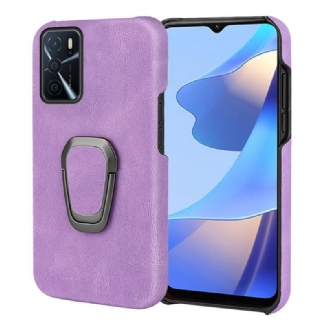 Coque Oppo A16 / A16s Effet Cuir Anneau-Support New Colors