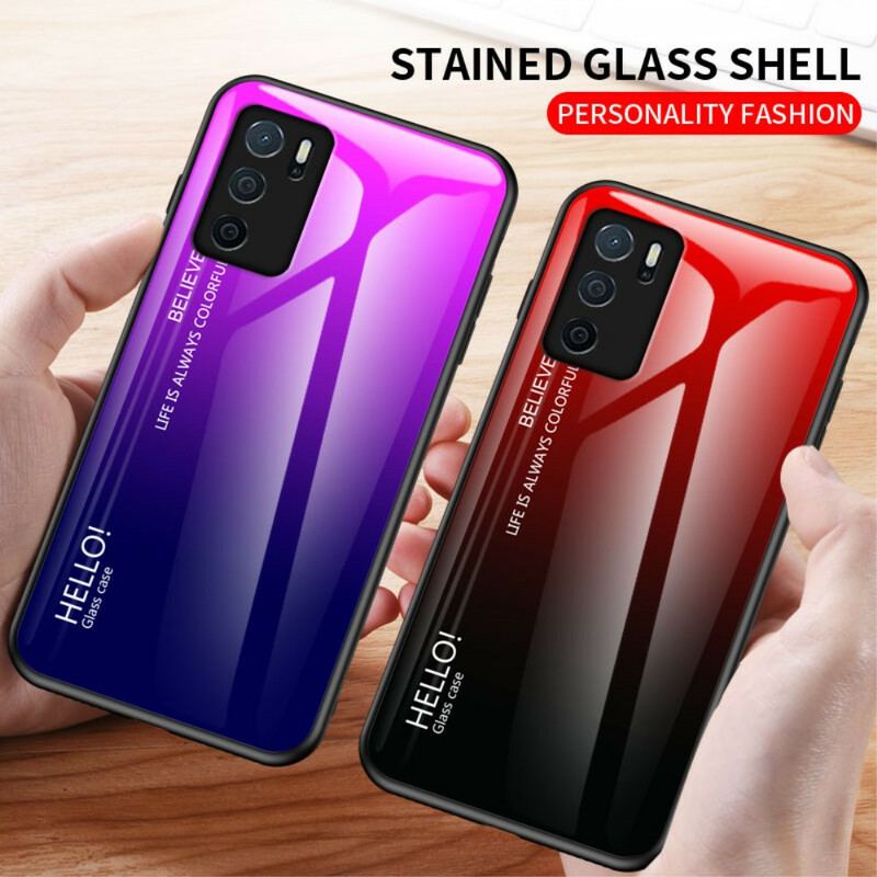 Coque Oppo A16 / A16s Verre Trempé Hello