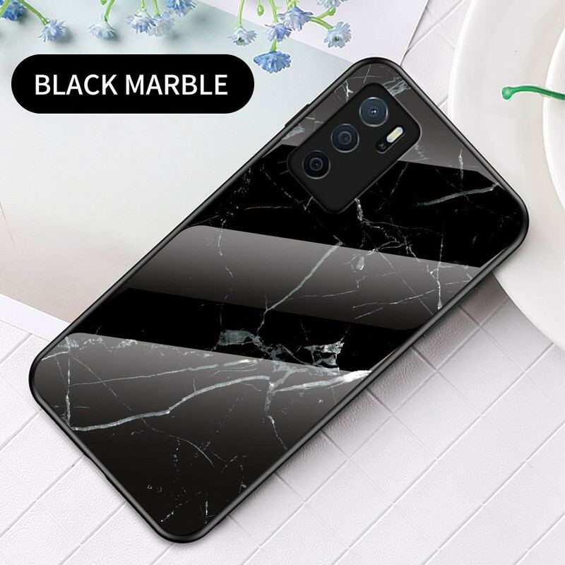 Coque Oppo A16 / A16s Verre Trempé Marble Colors