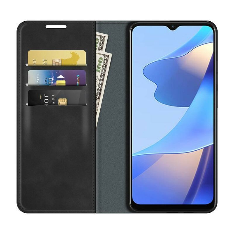 Flip Cover Oppo A16 / A16s Skin-Touch