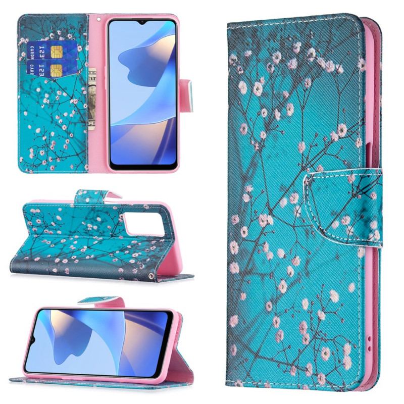 Housse Oppo A16 / A16s Arbre en Fleurs