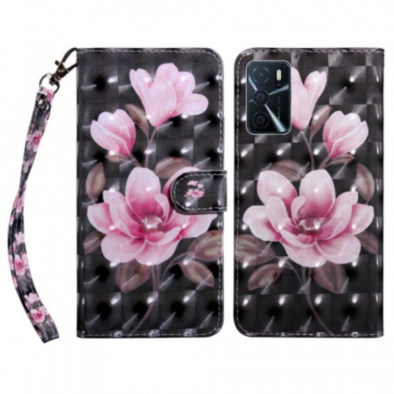 Housse Oppo A16 / A16s Fleurs Blossom