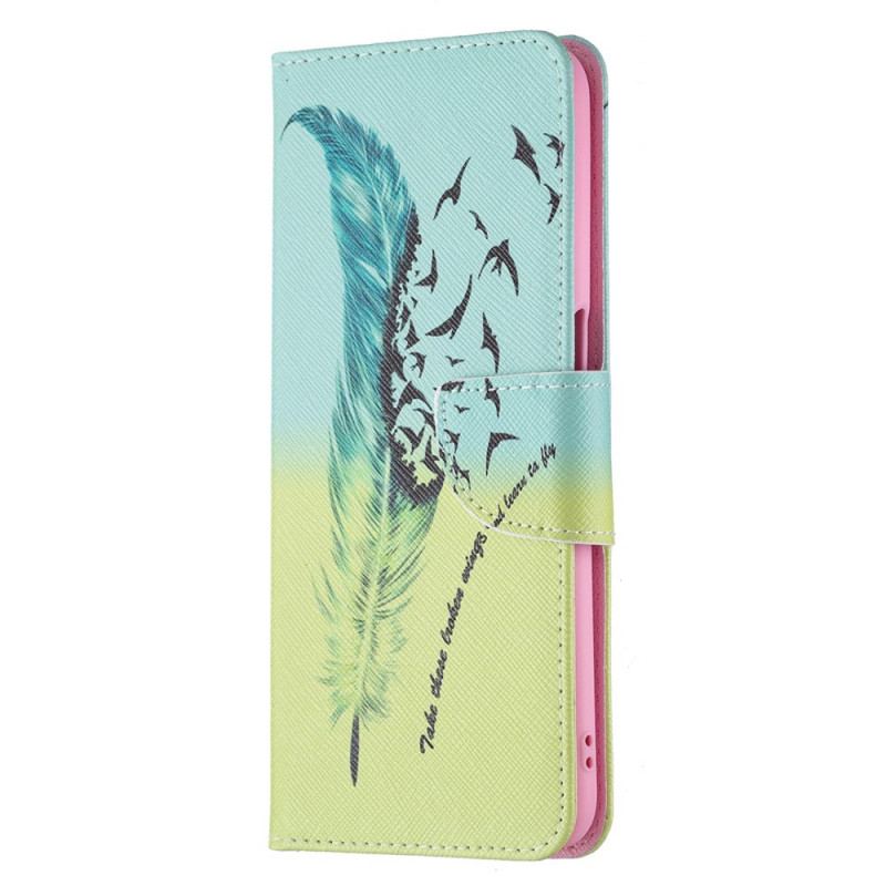 Housse Oppo A16 / A16s Plume Learn To Fly