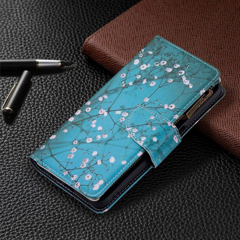 Housse Oppo A16 / A16s Poche Zippée Arbre