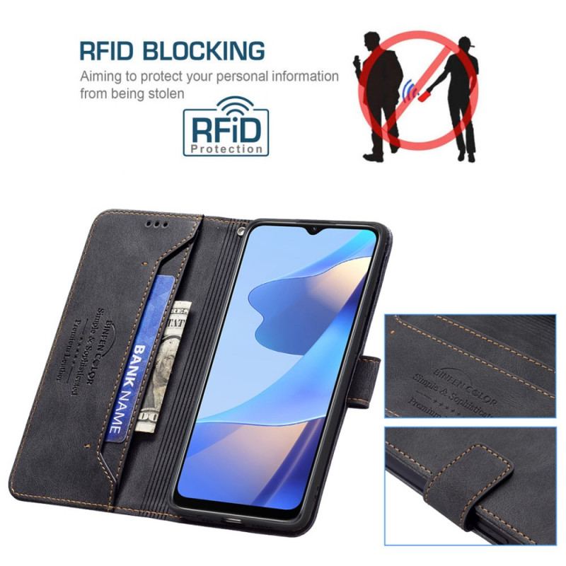 Housse Oppo A16 / A16s RFID Binfen Color