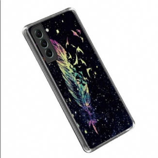 Coque Samsung Galaxy S23 Ultra 5G Plume Colorée