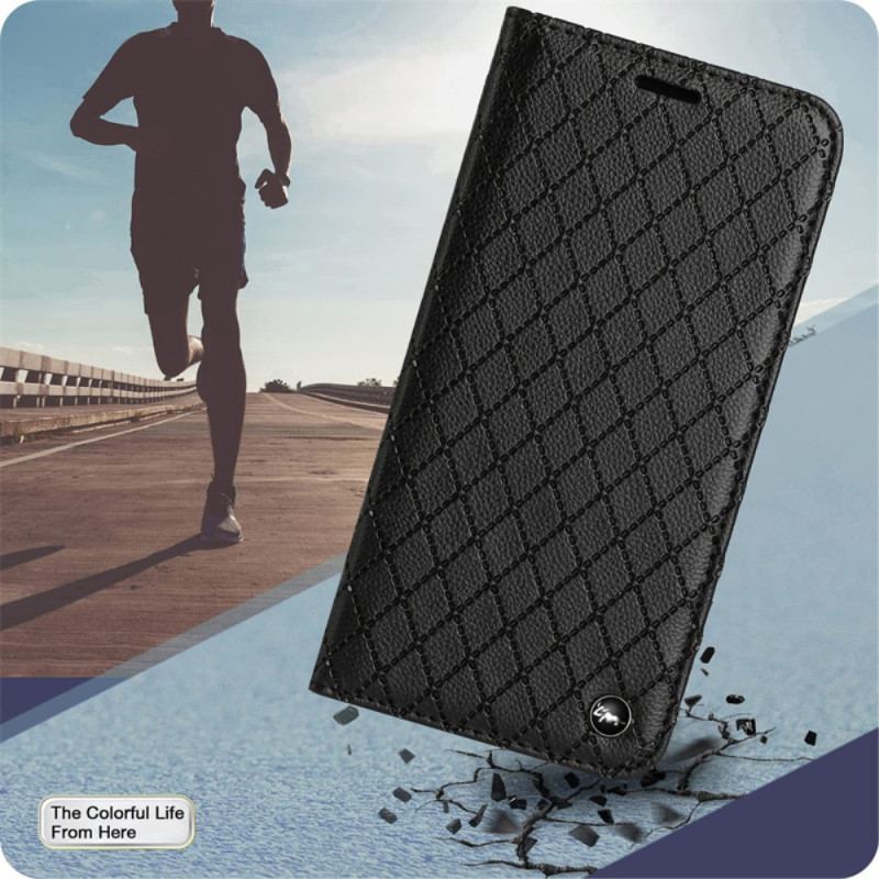 Flip Cover Samsung Galaxy S23 Ultra 5G Losanges RFID