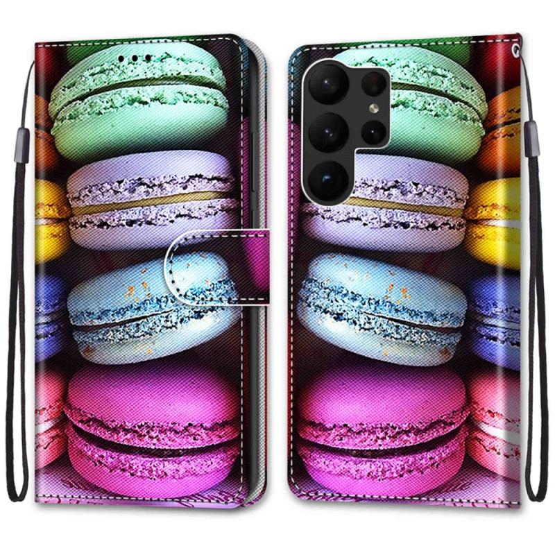 Housse Samsung Galaxy S23 Ulra 5G Macarons