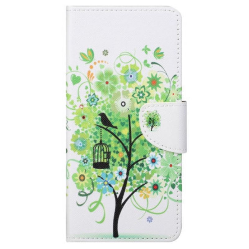 Housse Samsung Galaxy S23 Ultra 5G Arbre au feuillage Vert