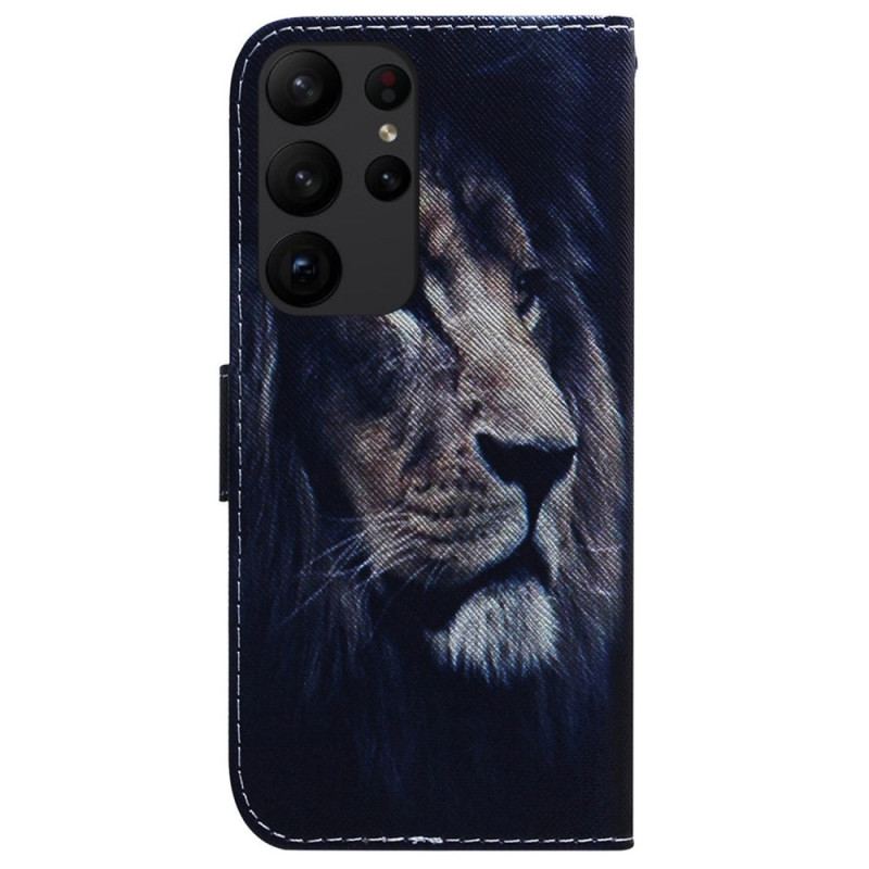 Housse Samsung Galaxy S23 Ultra 5G Dreaming Lion