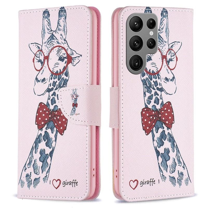 Housse Samsung Galaxy S23 Ultra 5G Girafe Intello