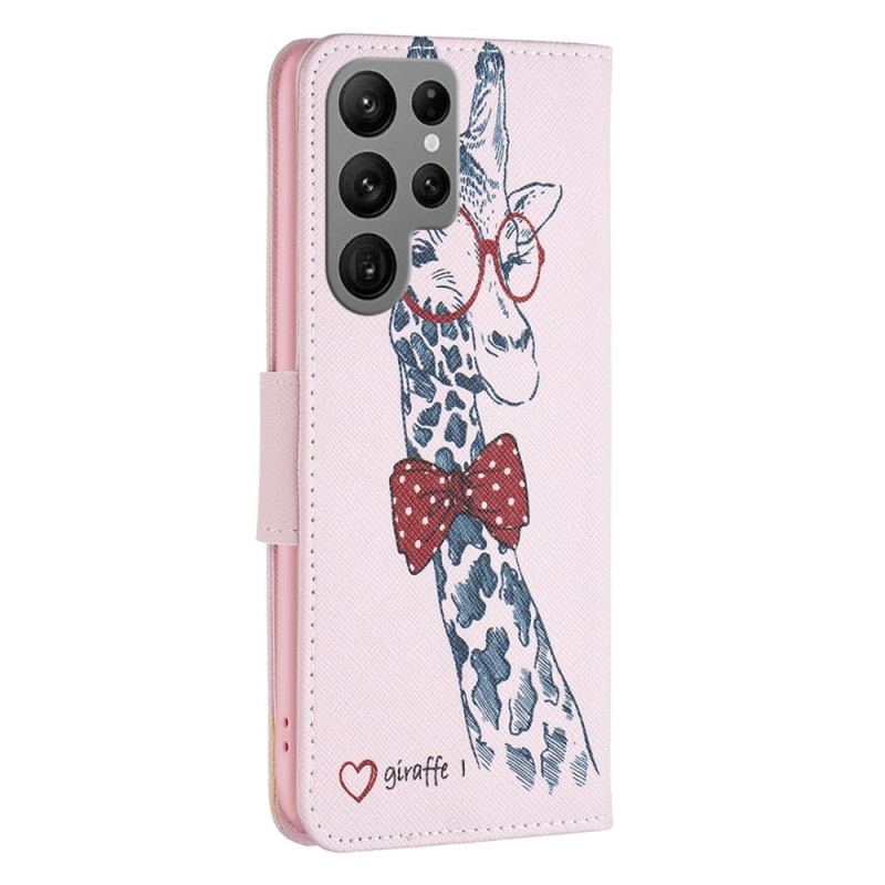 Housse Samsung Galaxy S23 Ultra 5G Girafe Intello