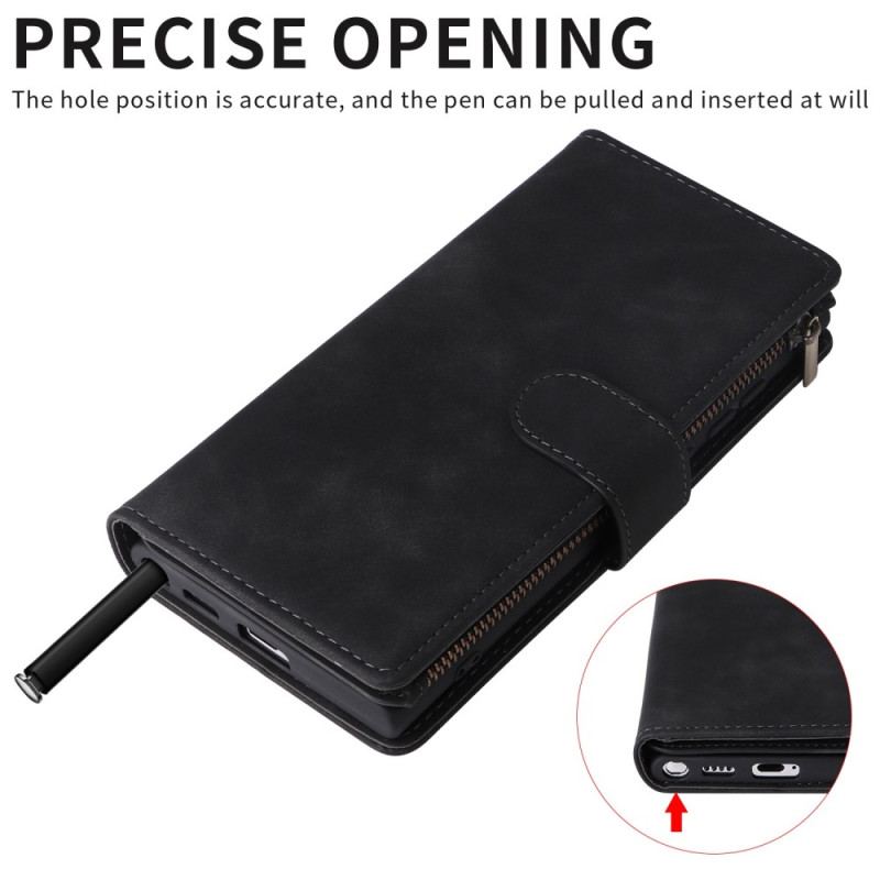 Housse Samsung Galaxy S23 Ultra 5G Pochette Fermeture Éclair