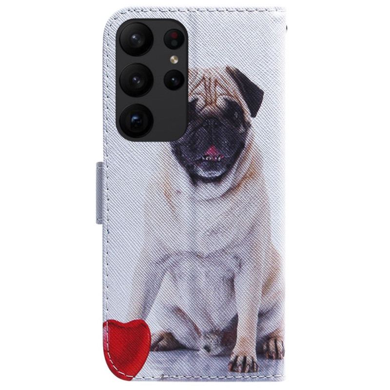 Housse Samsung Galaxy S23 Ultra 5G Pug Dog