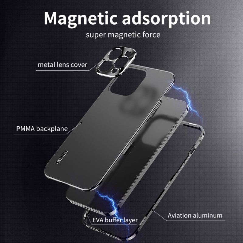 Coque iPhone 14 Pro Max Cadre Métal