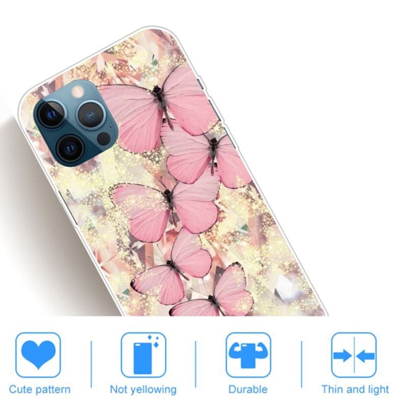 Coque iPhone 14 Pro Max Déclinaisons Papillons