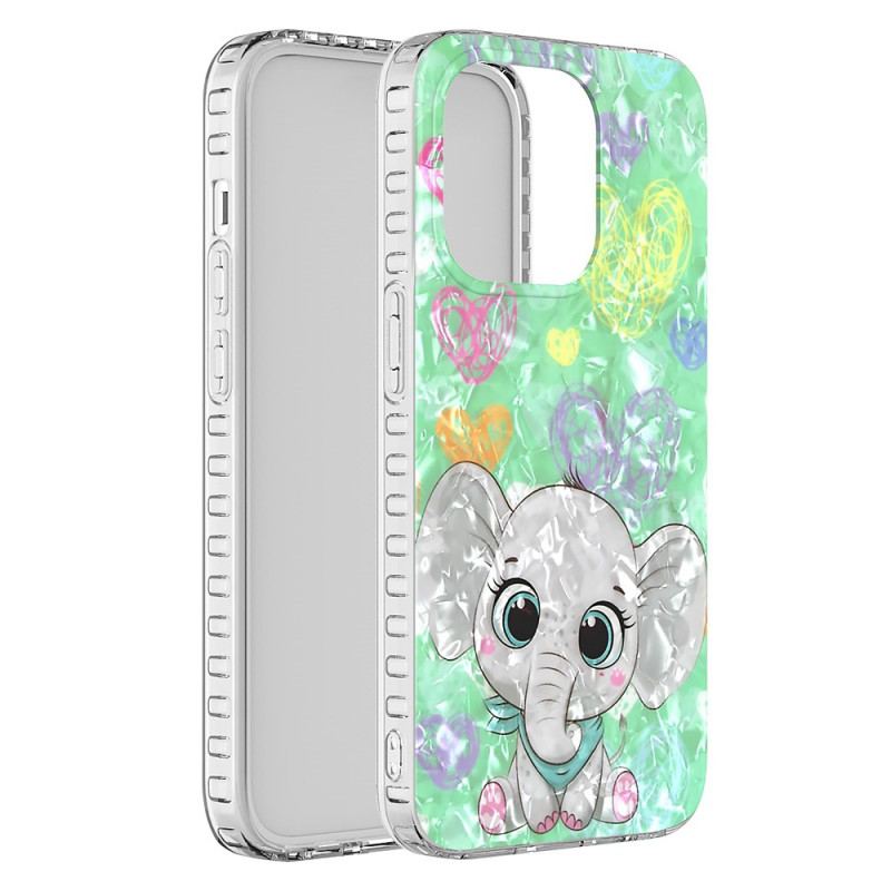 Coque iPhone 14 Pro Max Éléphant Stylé