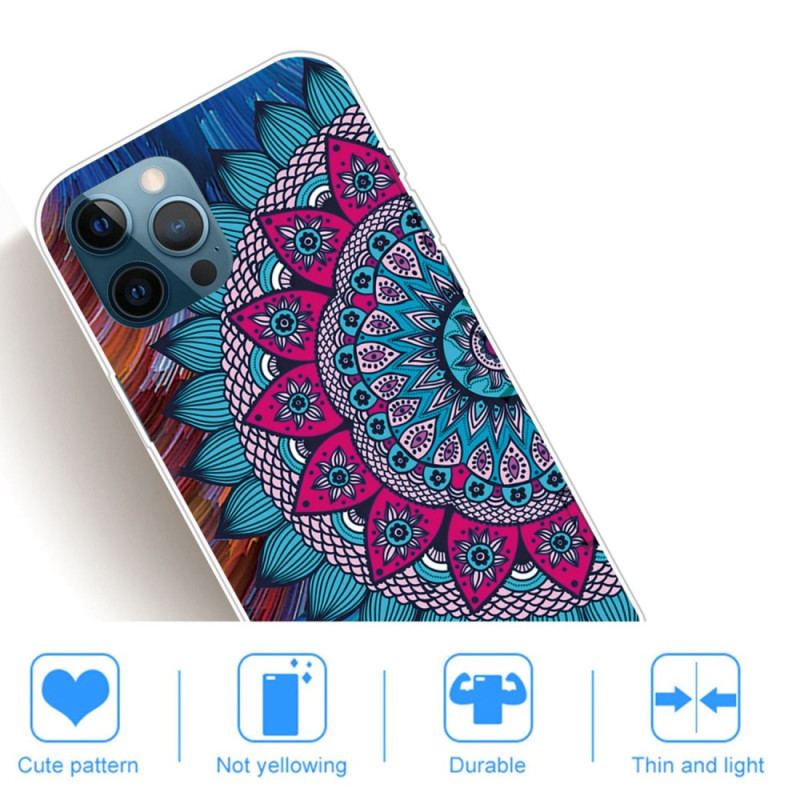 Coque iPhone 14 Pro Max Mandala Coloré