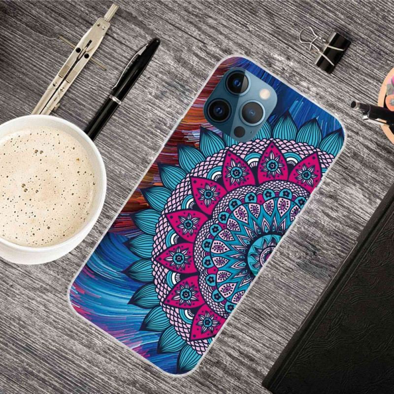 Coque iPhone 14 Pro Max Mandala Coloré