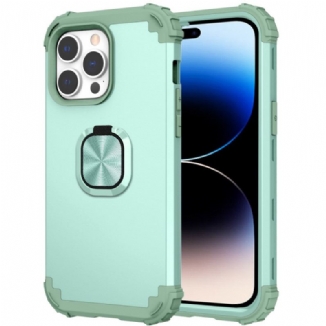 Coque iPhone 14 Pro Max Renforcée avec Anneau-Support