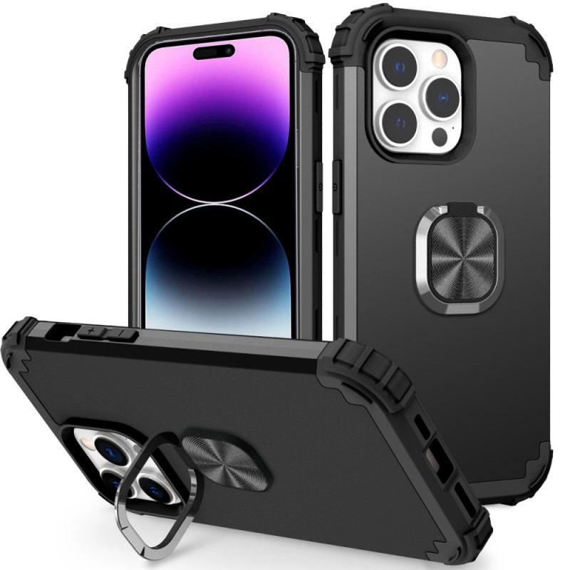 Coque iPhone 14 Pro Max Renforcée avec Anneau-Support