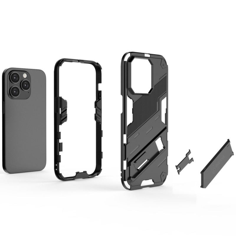 Coque iPhone 14 Pro Max Support Amovible Vertical et Horizontal