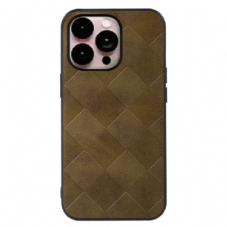 Coque iPhone 14 Pro Max Texture Tissée