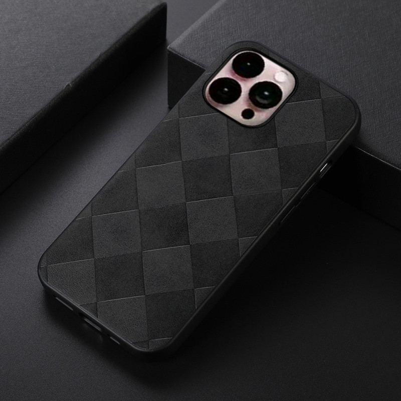 Coque iPhone 14 Pro Max Texture Tissée