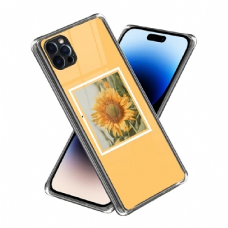 Coque iPhone 14 Pro Max Tournesols