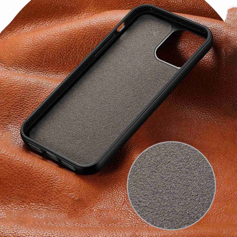 Coque iPhone 14 Pro Max Véritable Cuir CASENEO