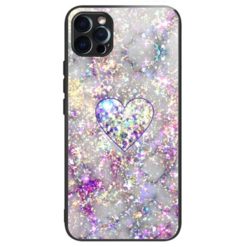 Coque iPhone 14 Pro Max Verre Trempé Coeur