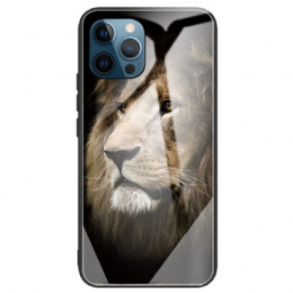 Coque iPhone 14 Pro Max Verre Trempé Lion