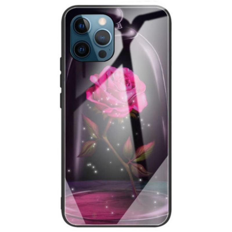 Coque iPhone 14 Pro Max Verre Trempé Rose