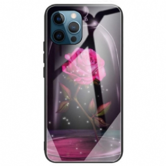 Coque iPhone 14 Pro Max Verre Trempé Rose