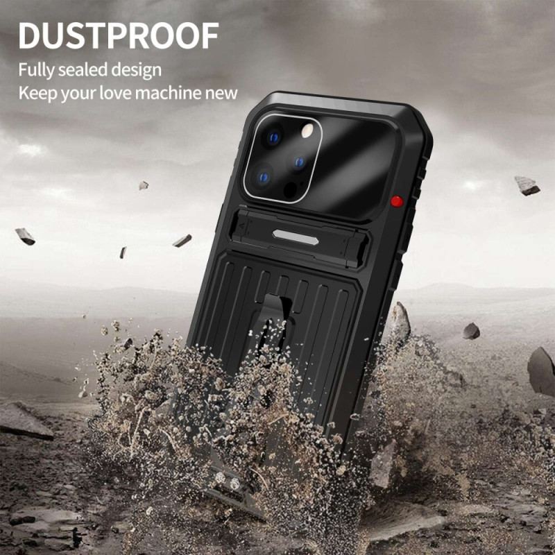 Coque iPhone 14 Pro Max Water Résistant avec Support et Lanières