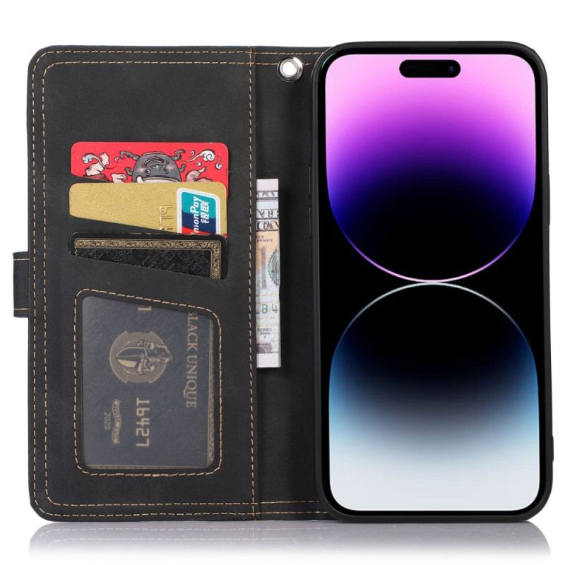 Flip Cover iPhone 14 Pro Max Pochette Frontale Miroir