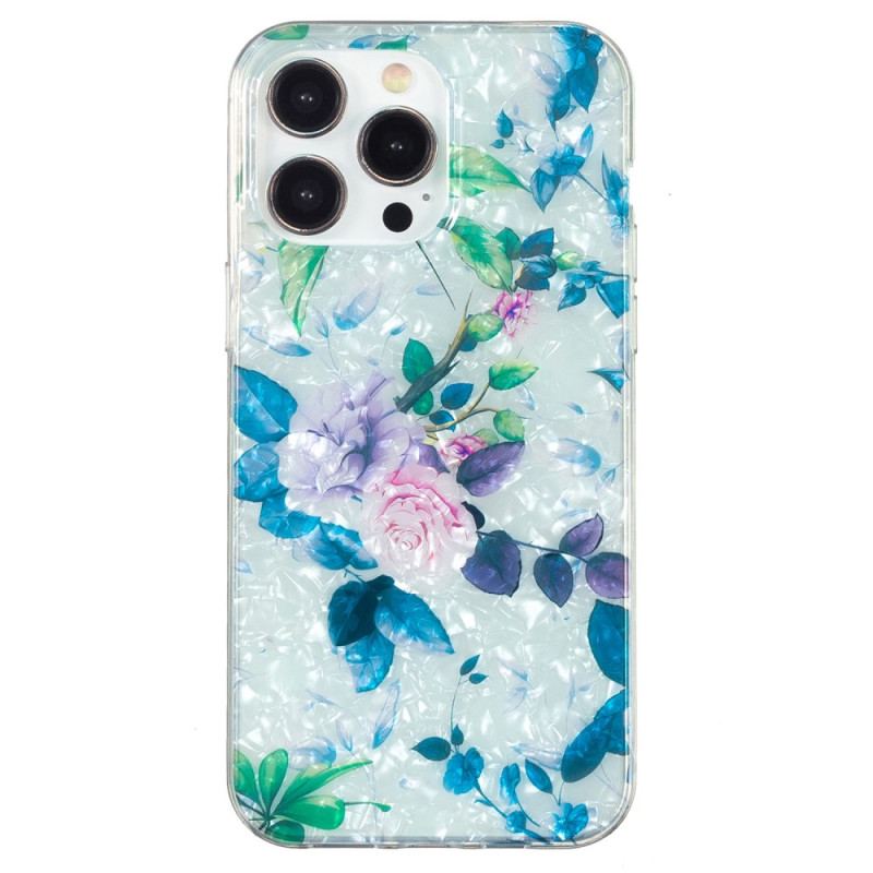 Coque iPhone 15 Pro Florale