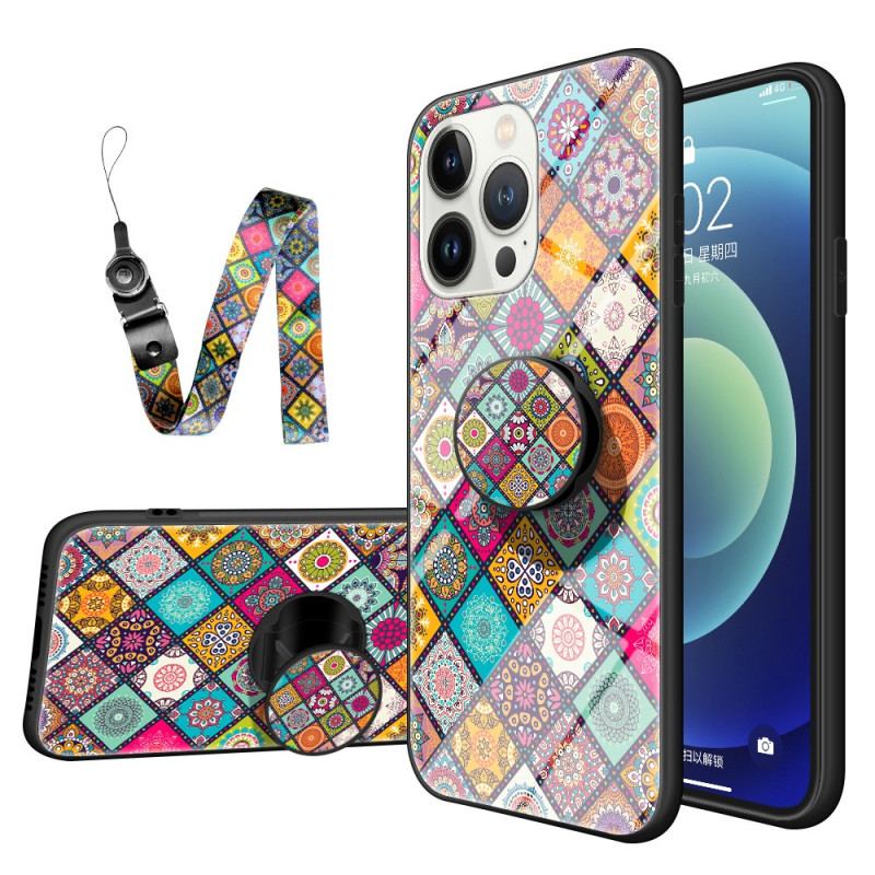 Coque iPhone 15 Pro Patchwork