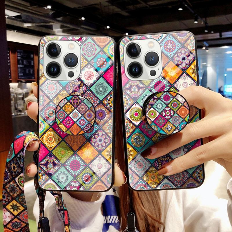 Coque iPhone 15 Pro Patchwork