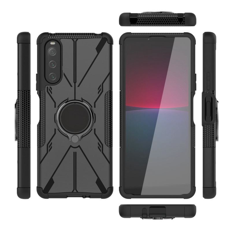 Coque Sony Xperia 10 IV Anneau Rotatif