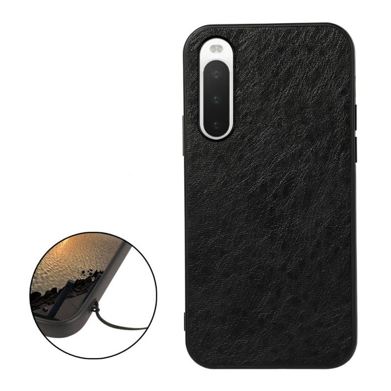 Coque Sony Xperia 10 IV Effet Cuir