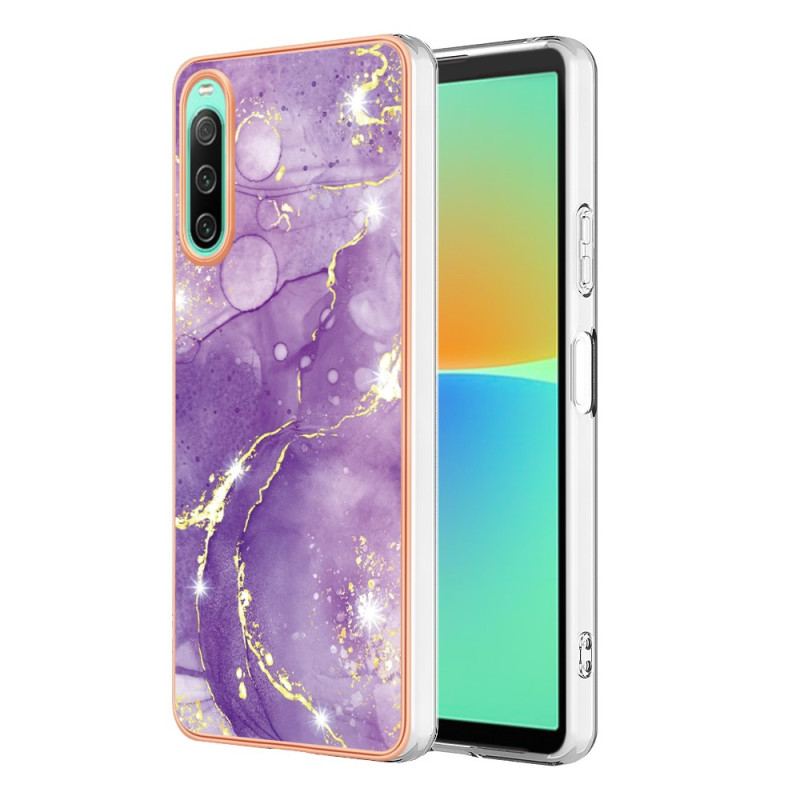 Coque Sony Xperia 10 IV Marbre Coloré