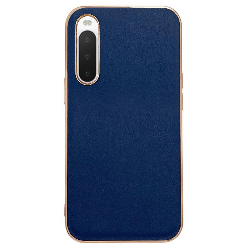 Coque Sony Xperia 10 IV Vrai Cuir