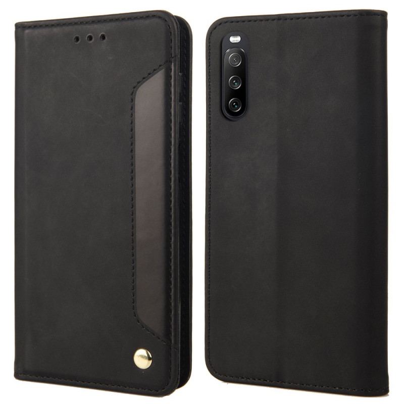 Flip Cover Sony Xperia 10 IV Bicolore