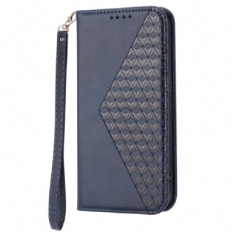 Flip Cover Sony Xperia 10 IV Style Cuir Motif 3D avec Lanière