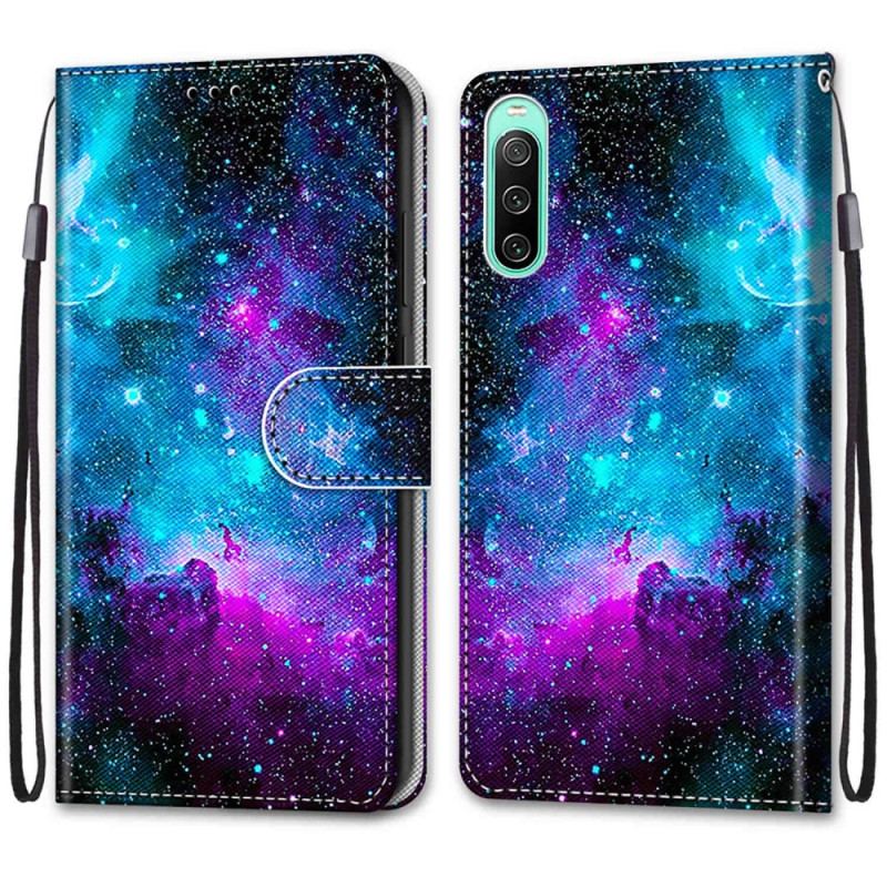 Housse Sony Xperia 10 IV Cosmic Sky