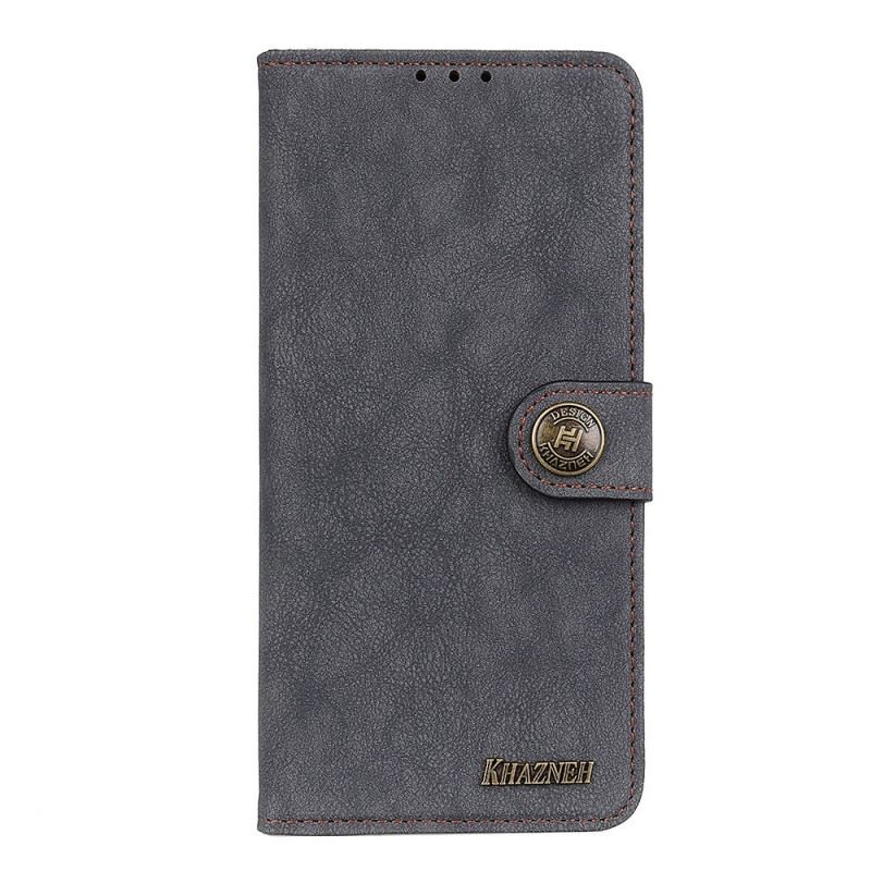 Housse Sony Xperia 10 IV Cuir Fendu Vintage KHAZNEH