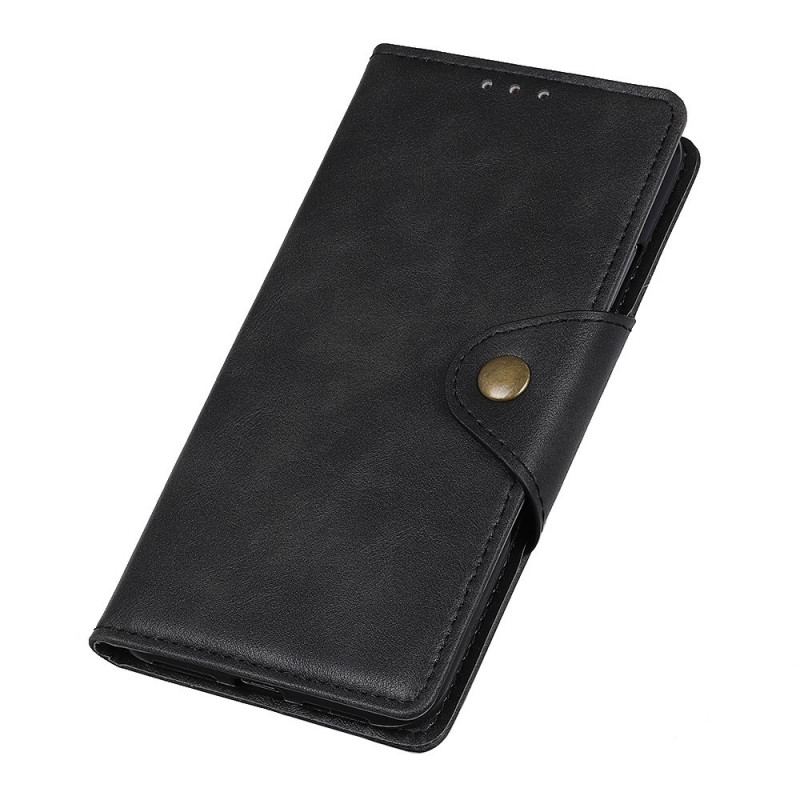 Housse Sony Xperia 10 IV Simili Cuir Bouton