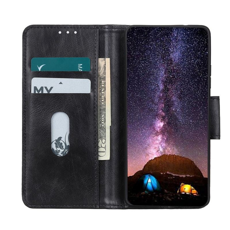 Housse Sony Xperia 10 IV Style Cuir Fermoir Réversible