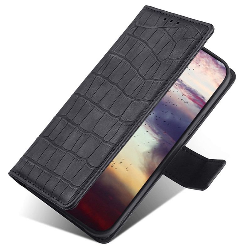 Housse Sony Xperia 10 IV Style Peau de Crocodile